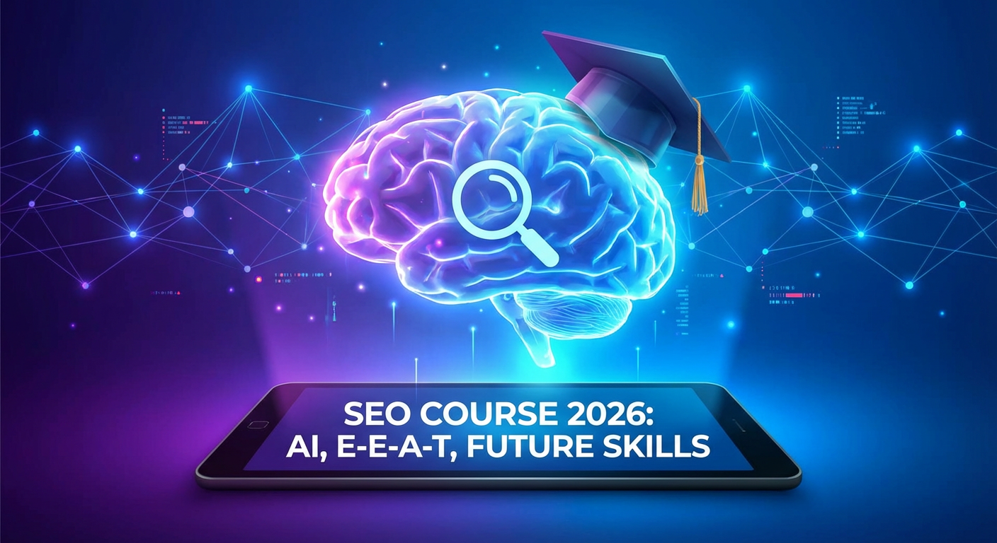 A person sitting in a high-tech chair, viewing a large holographic screen displaying futuristic SEO data dashboards and graphs, with the term 'SEO' prominently featured.